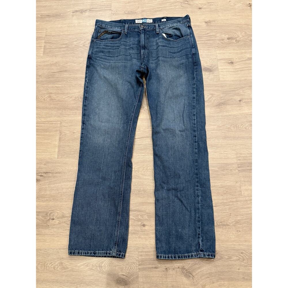 Ariat M2 Legacy Traditional Relaxed Bootcut Jeans Mens 38x34 Medium Wash Denim